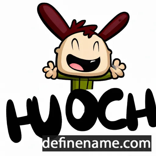 cartoon of the name Huoch