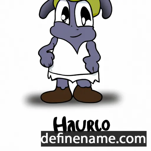 cartoon of the name Hurjamol