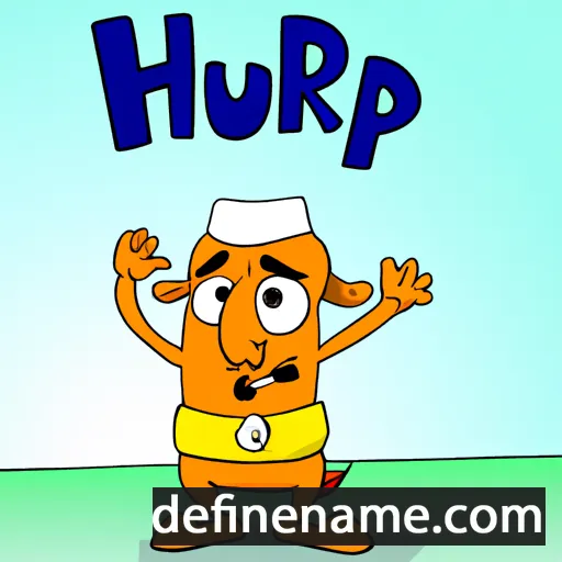 cartoon of the name Hurpari