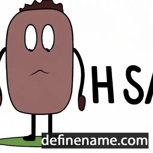 cartoon of the name Husa