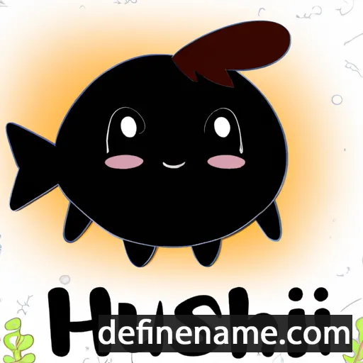 cartoon of the name Hushi