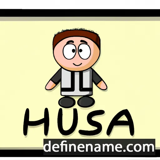 cartoon of the name Hussa