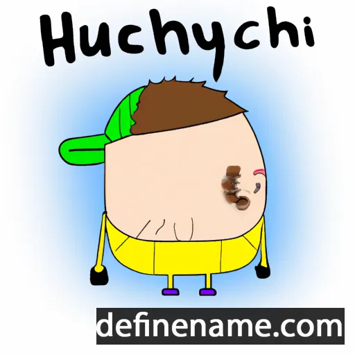 cartoon of the name Hutchin