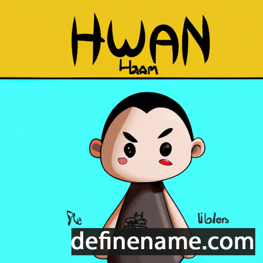 Huwan cartoon