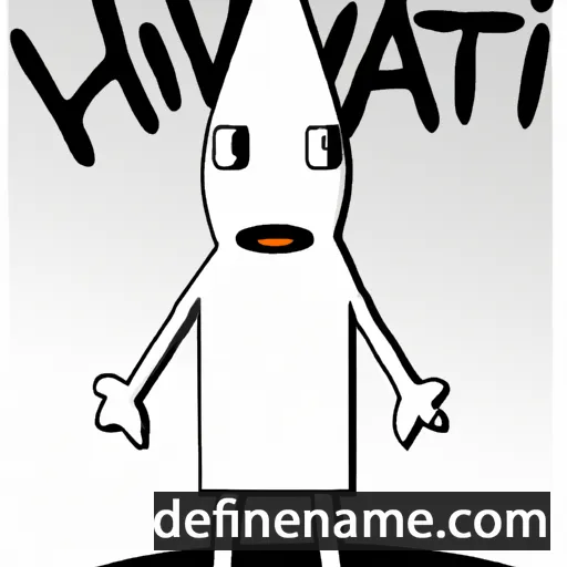 Hvít cartoon