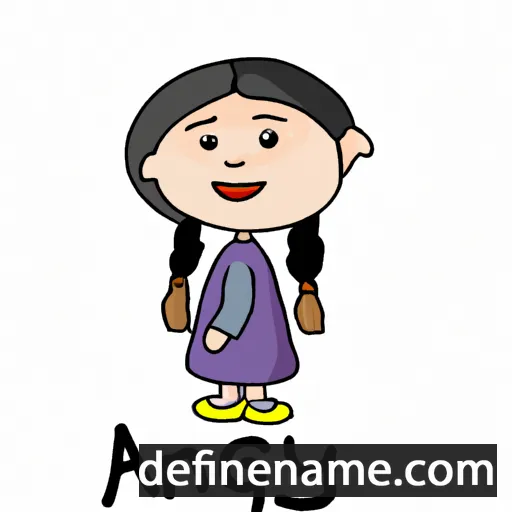 Hyang cartoon