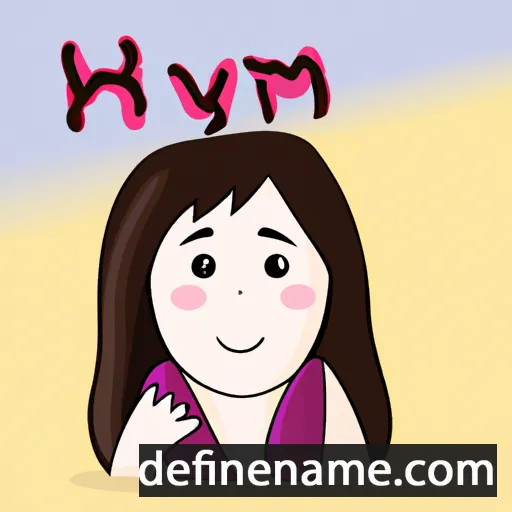 Hye-rim cartoon