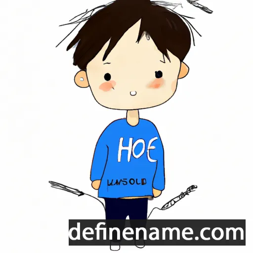 cartoon of the name Hyeon-Seok