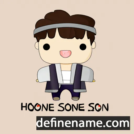 cartoon of the name Hyeon-seong