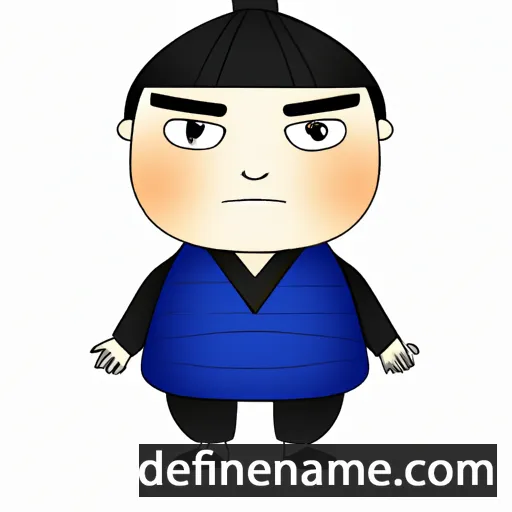 cartoon of the name Hyeong-gon