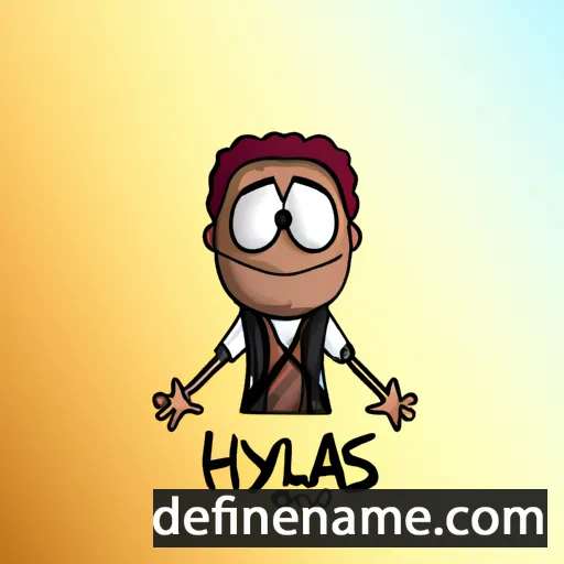 cartoon of the name Hylas