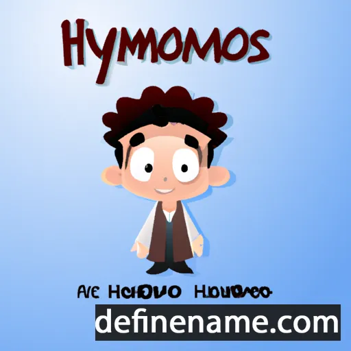 cartoon of the name Hymenaios