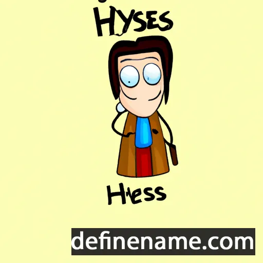 Hyness cartoon