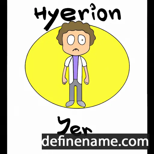 Hypérion cartoon