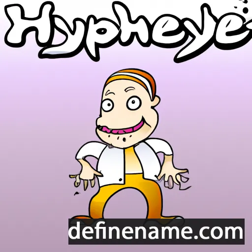 Hyperippe cartoon