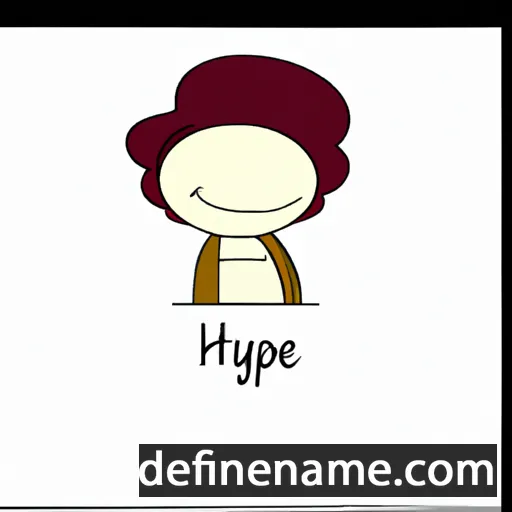 Hypsée cartoon