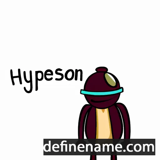 Hypsenor cartoon