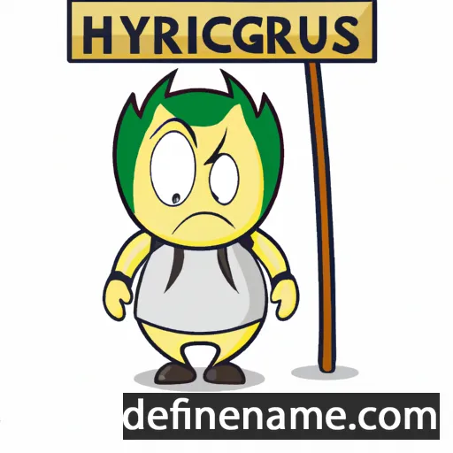 Hyrcanus cartoon