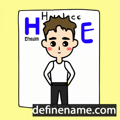 cartoon of the name Hyuncheol