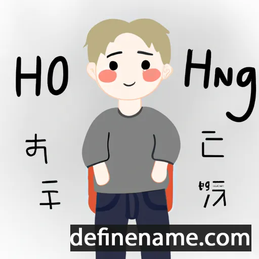 Hyungjoon cartoon