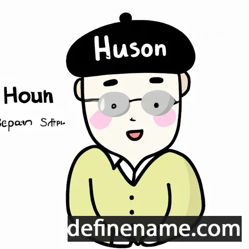 cartoon of the name Hyunseon