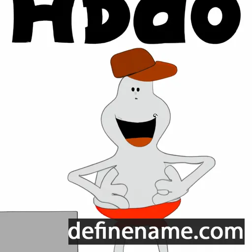 cartoon of the name Idaho