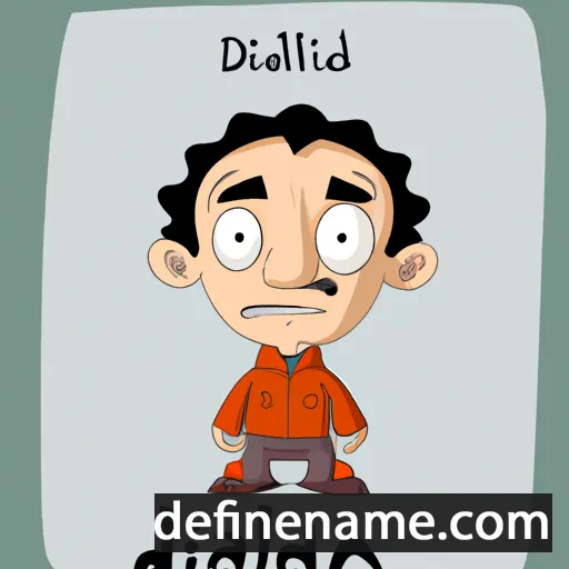 cartoon of the name Idalio