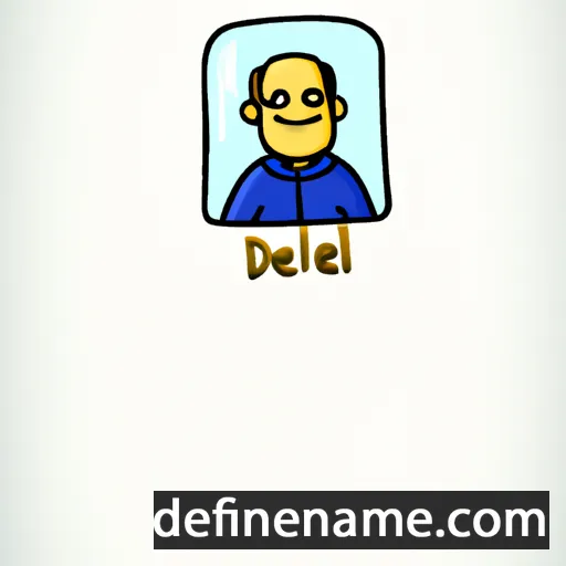 cartoon of the name Idell