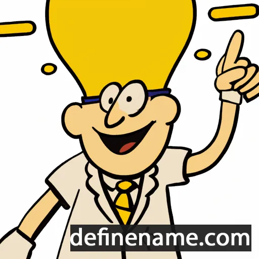 cartoon of the name Ideya