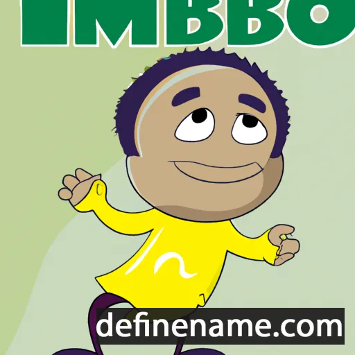 cartoon of the name Idiebimo