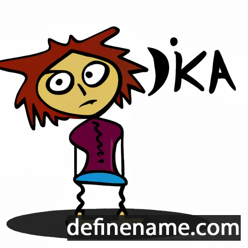 Idka cartoon