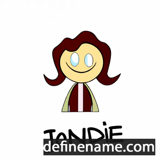 cartoon of the name Idoine