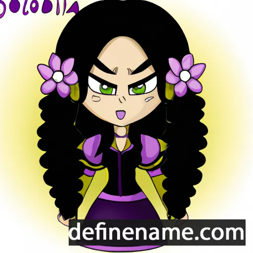 cartoon of the name Idolina