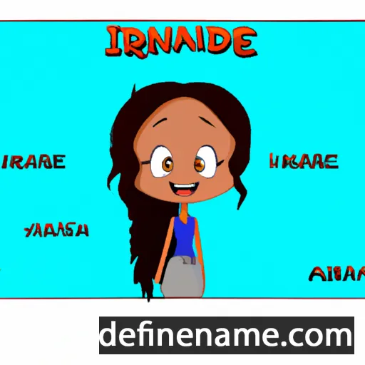 Idrianne cartoon