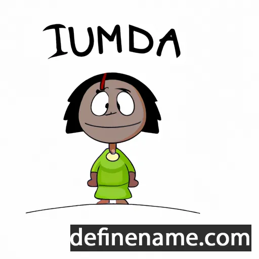 cartoon of the name Idumea