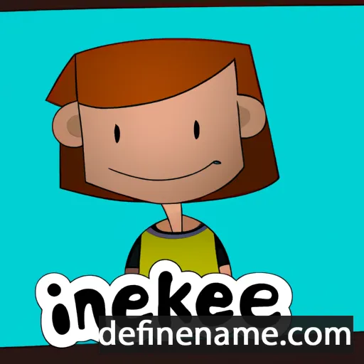 Ieneke cartoon