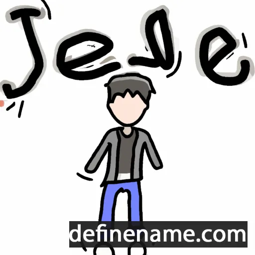 cartoon of the name I-jae