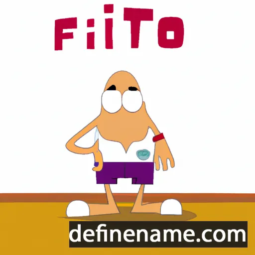 cartoon of the name Ífito