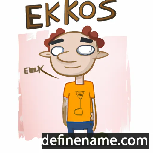 cartoon of the name Ieroklis