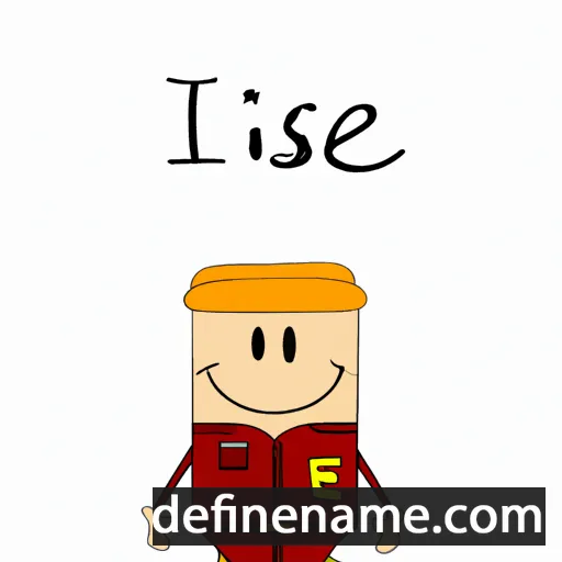 cartoon of the name Iese