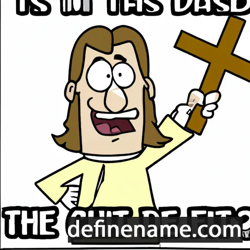 cartoon of the name If-christ-had-not-died-for-thee-thou-hadst-been-damned