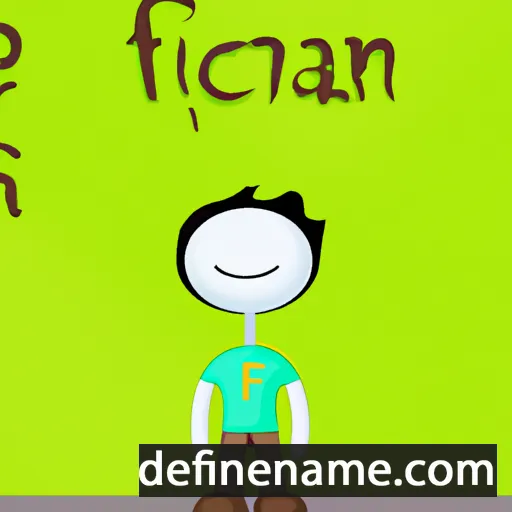 cartoon of the name Ifearnán