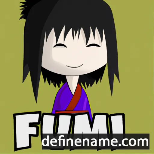 cartoon of the name Ifumi