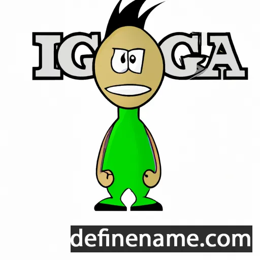 Igaq cartoon