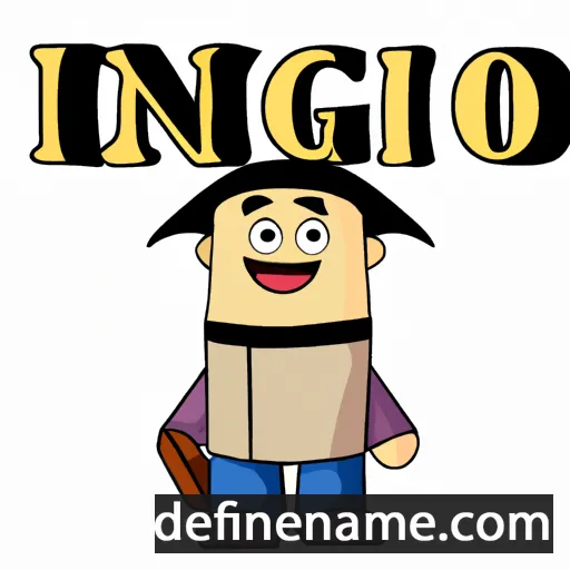 cartoon of the name Iginio