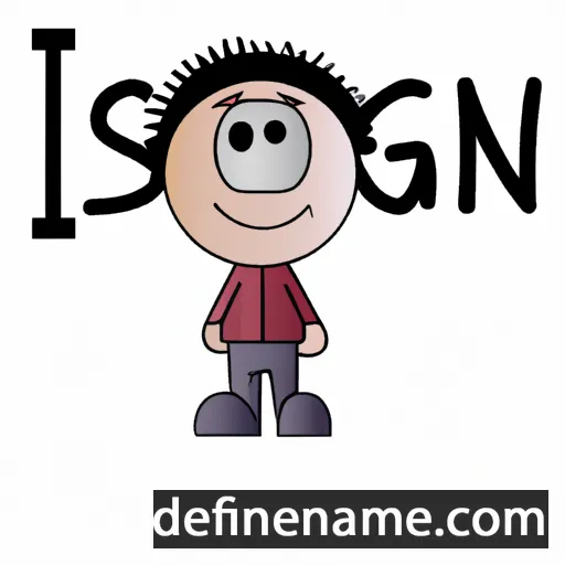 cartoon of the name Ignàsi