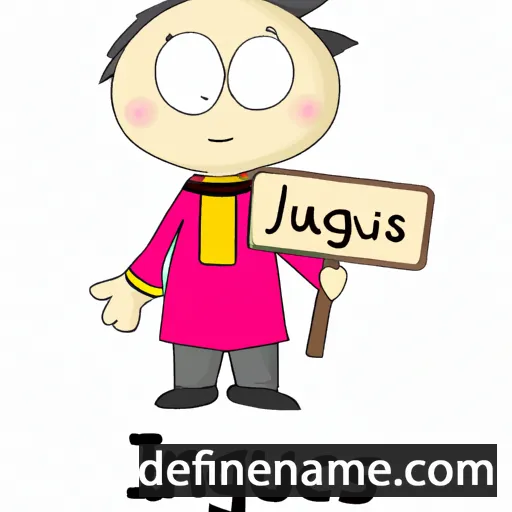 cartoon of the name Ignacijus