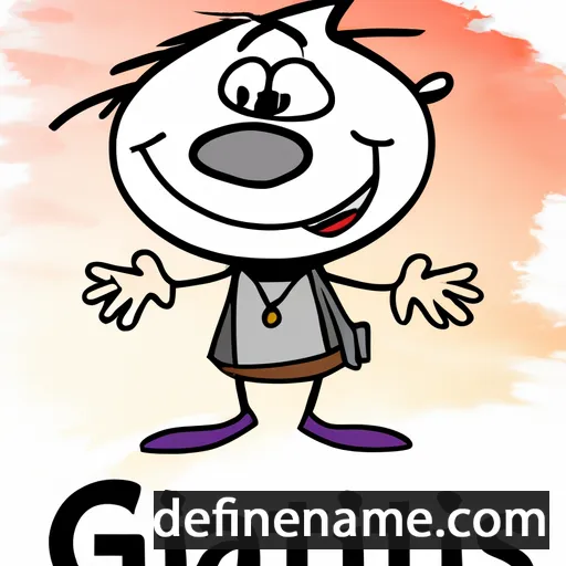 cartoon of the name Ignats