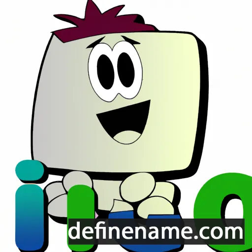 cartoon of the name Igo