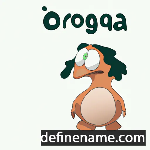 cartoon of the name Igora